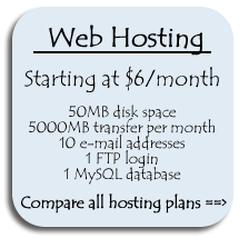 Compare hosting plans