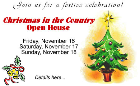 Christmas in the Country Open House