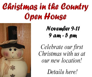 2012 Christmas in the Country Open House