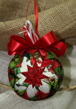 No-Sew Quilted Ornament