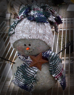 Papercrete snowman  Dressing Party
