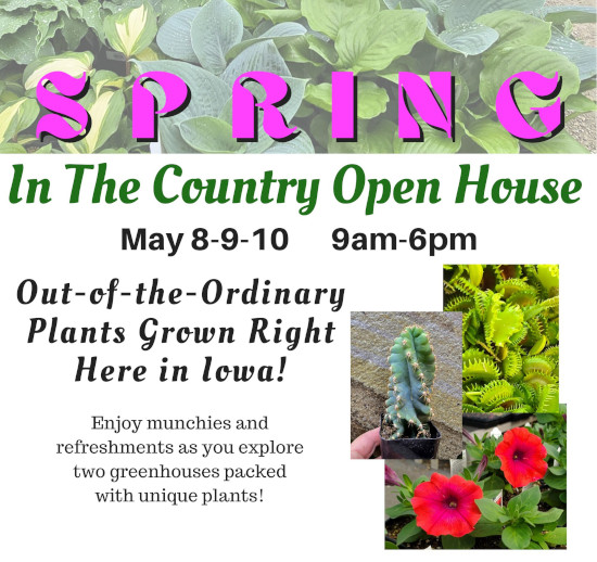 2026 Spring Open House - May 8-10, 2026