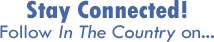 Stay connected!  Follow In The Country on...